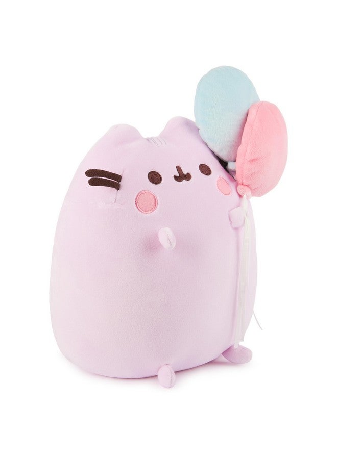 GUND Pusheen 15th Anniversary Squisheen Plush, Squishy Toy, Collectible Plush, Cat Stuffed Animal for Ages 8 and Up, Pink, 9.5” - Image 2