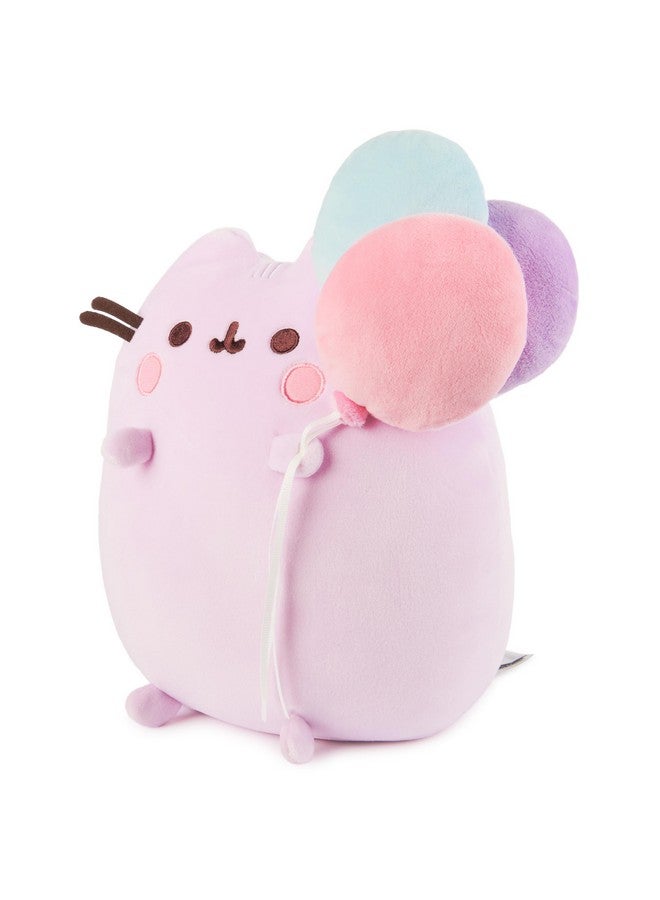 GUND Pusheen 15th Anniversary Squisheen Plush, Squishy Toy, Collectible Plush, Cat Stuffed Animal for Ages 8 and Up, Pink, 9.5” - Image 3