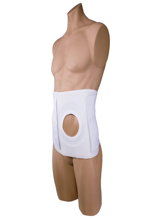 OTC Ostomy Abdominal Binder, Stoma Support, Hernia Colostomy, 9" Belt, 4" Opening Pad, Medium - Image 1