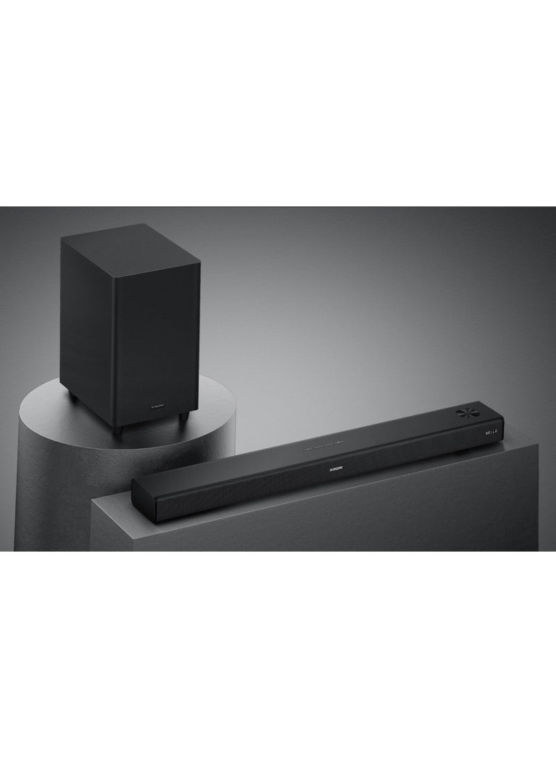 Xiaomi Mi Soundbar 3.1ch, 430W Wireless Subwoofer, Dolby Audio / DTS Virtual:X, NFC, Multiple Sound Modes MDZ-35-DA Black - Image 1