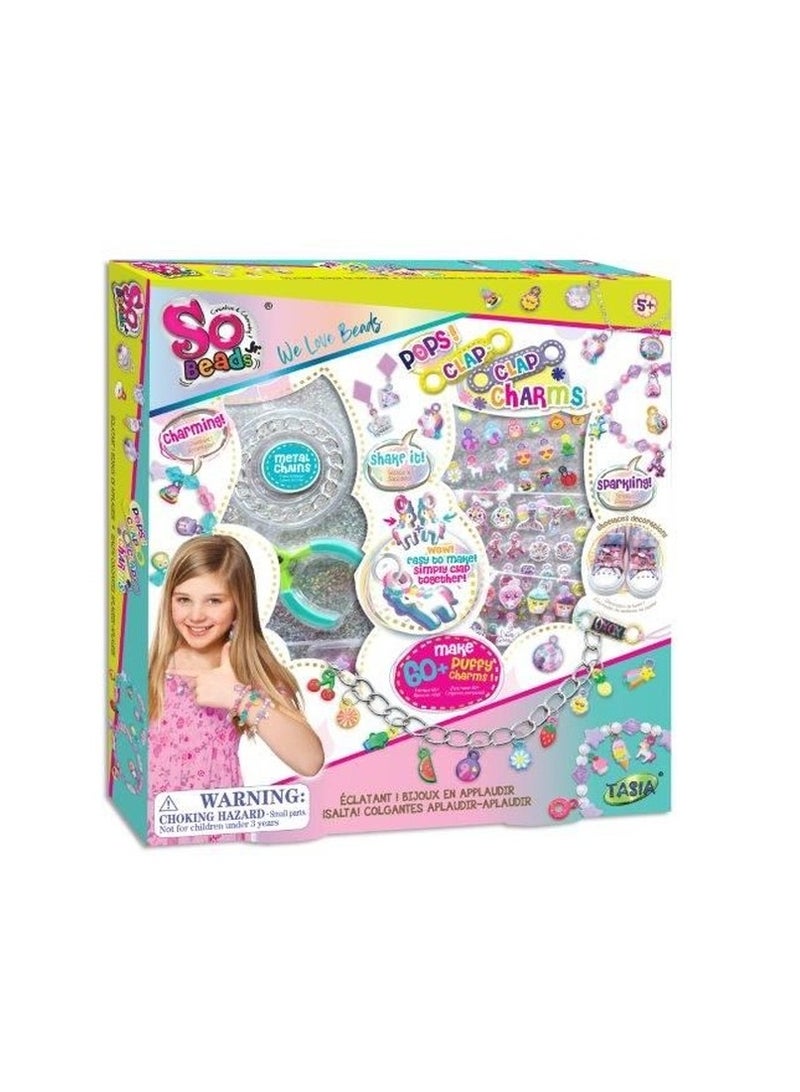 So Beads Pops Clap Clap Charms - T08357-A-A - Image 1