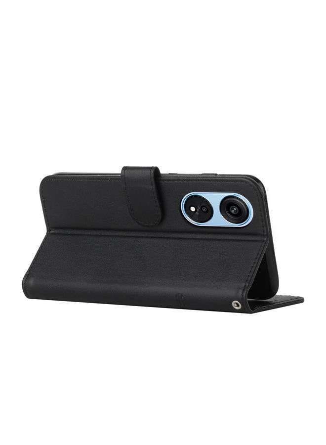 S-TOP Case For OPPO A1 5G/A98/F23 5G Stitching Calf Texture Buckle Leather Phone Case - Image 3