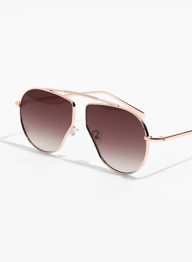 Haute Sauce Polarized Full Rim Oversized Sunglasses For Women