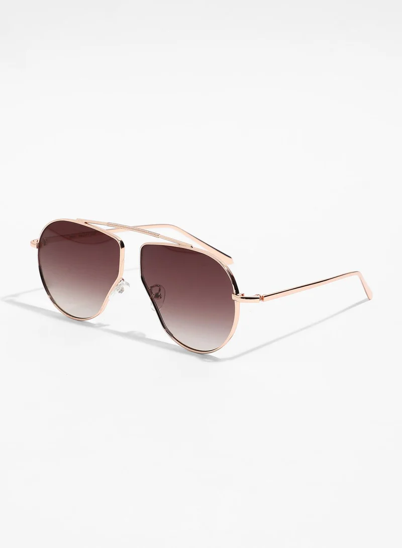 Haute Sauce Polarized Full Rim Oversized Sunglasses For Women