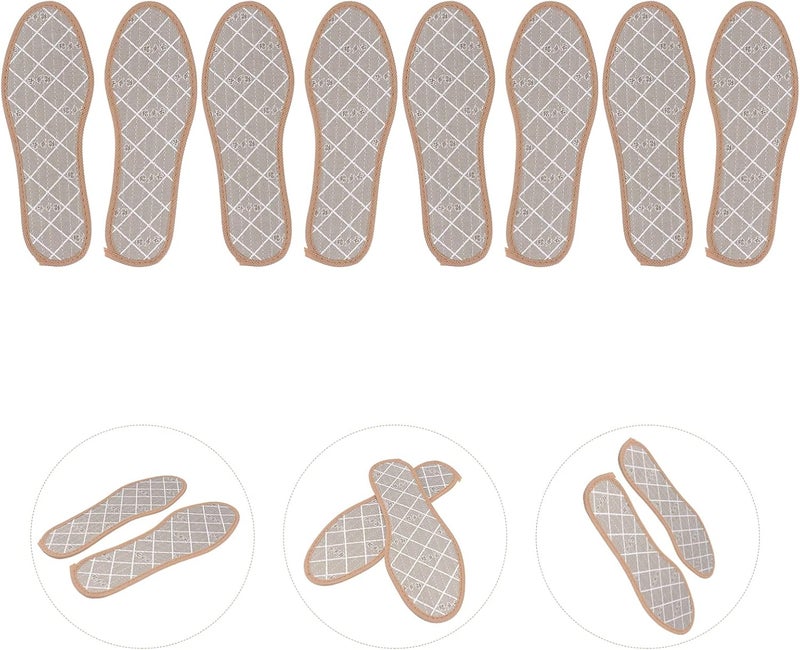 cheekyglo 4 Pairs of Breathable Shoe Cushions Sports Insoles Sports Shoe Inserts for Running Hiking Size 40 - Image 2