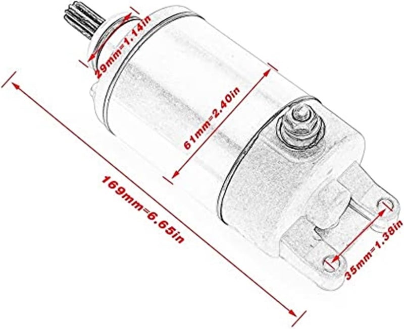 Motorcycle Starter Motor for DRZ 400 Series - Image 4
