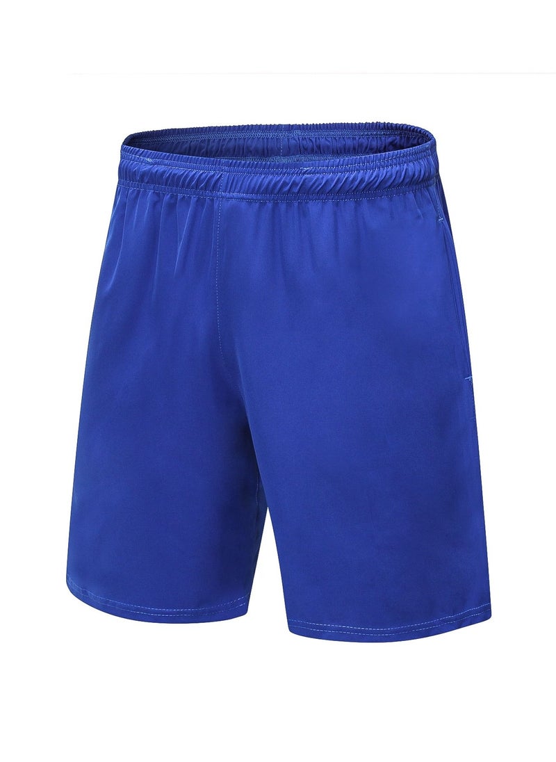 Loquat Men Quick Dry Breathable Running Shorts Blue  - Image 1