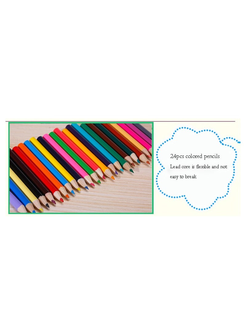 Generic 150-piece children's art drawing set, multi-colored  - Image 4