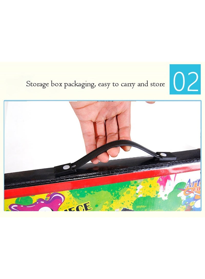 Generic 150-piece children's art drawing set, multi-colored  - Image 5