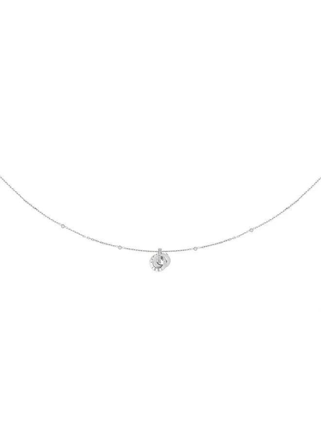 شيروتي 1881 Beatrice Silver Plated Stainless Steel Necklace for Women 450mm