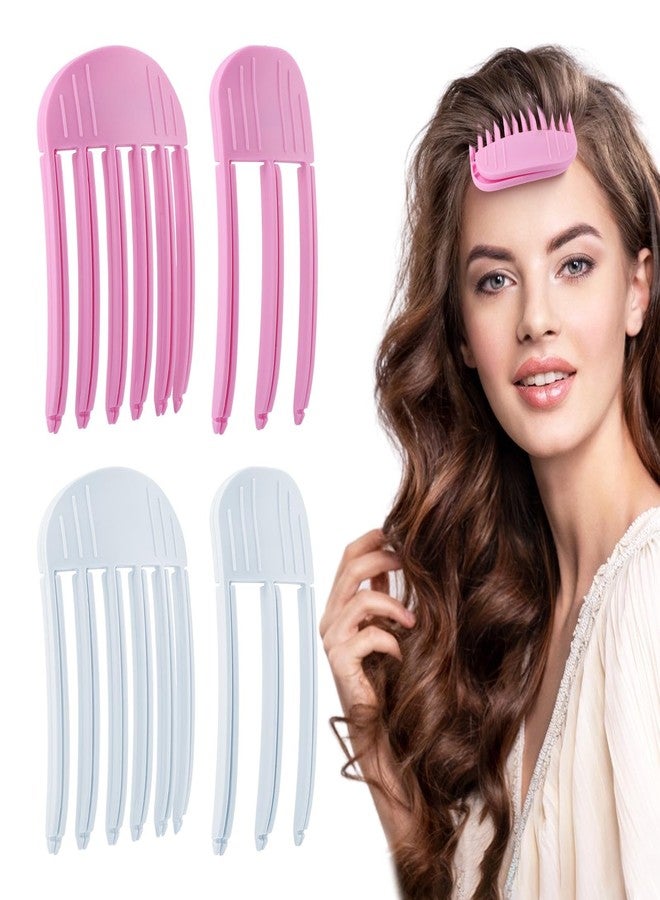 Saycker 4Pcs Volumizing Hair Clips for Fluffy Bangs,Hair Volume Clips for Women,Quick Hair Styling Tools, Volumizing Hair Clips for All Hair Types,Hair Root Lifting Clips Natural Puffy - Image 1