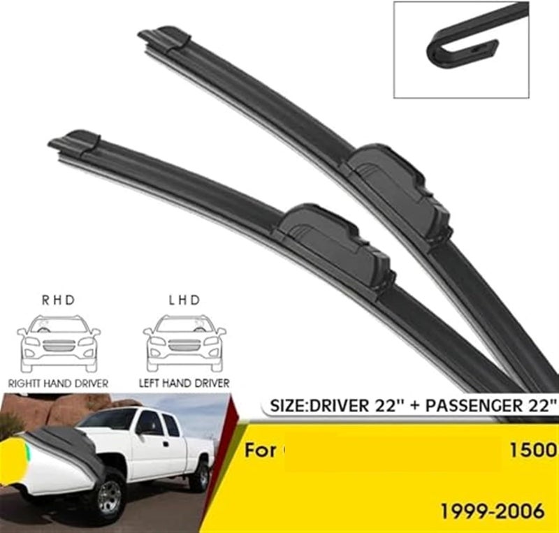 Wivplex Windshield Wiper Blades for Chevrolet Silverado 1500 - Image 4