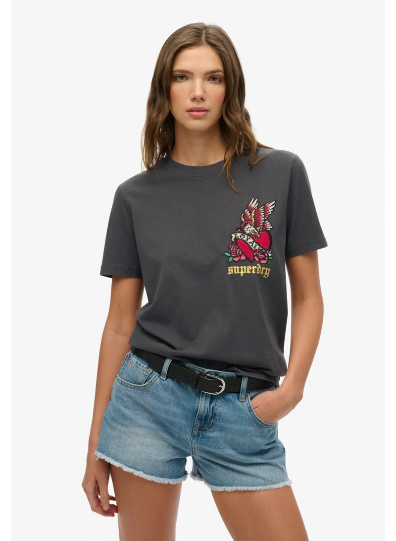 Superdry Old School Tattoo Relaxed Tee