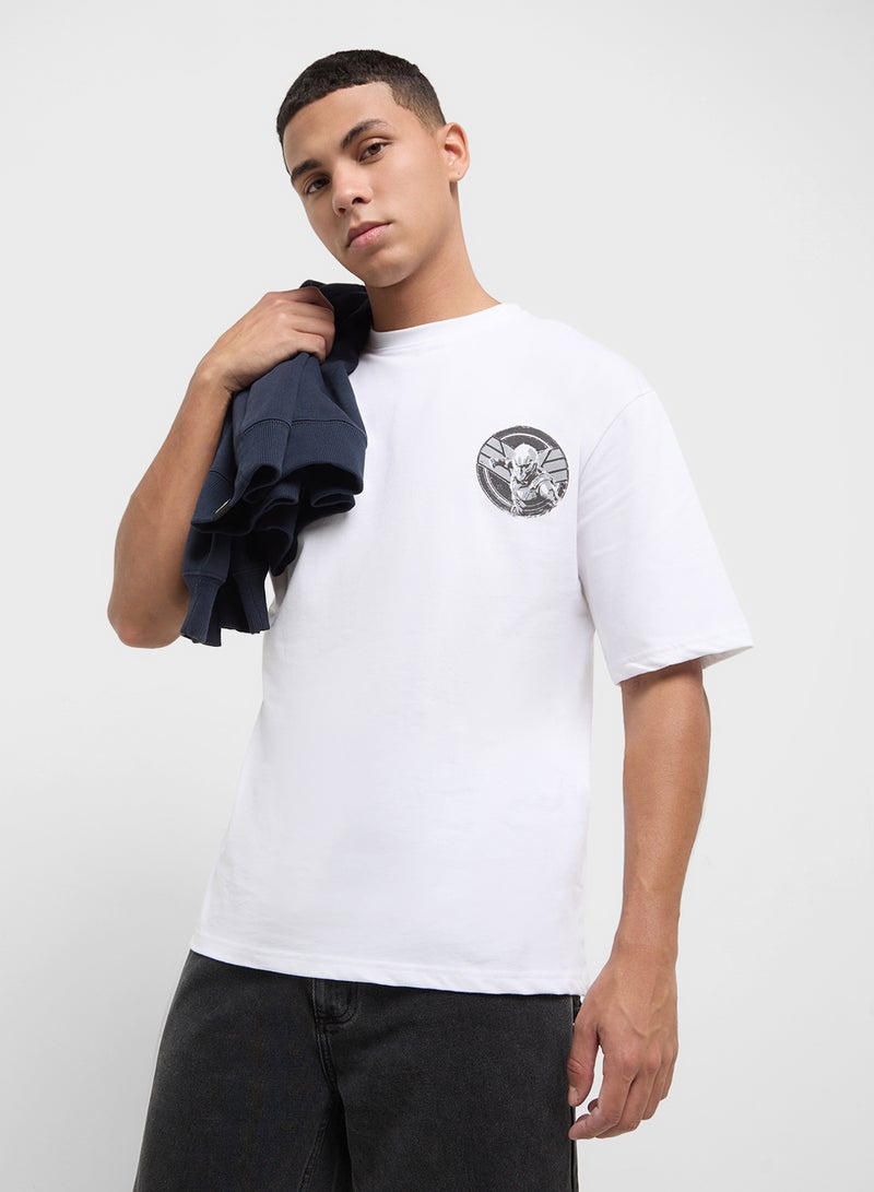 MARVEL Mens Over Size Crew Neck - Image 1