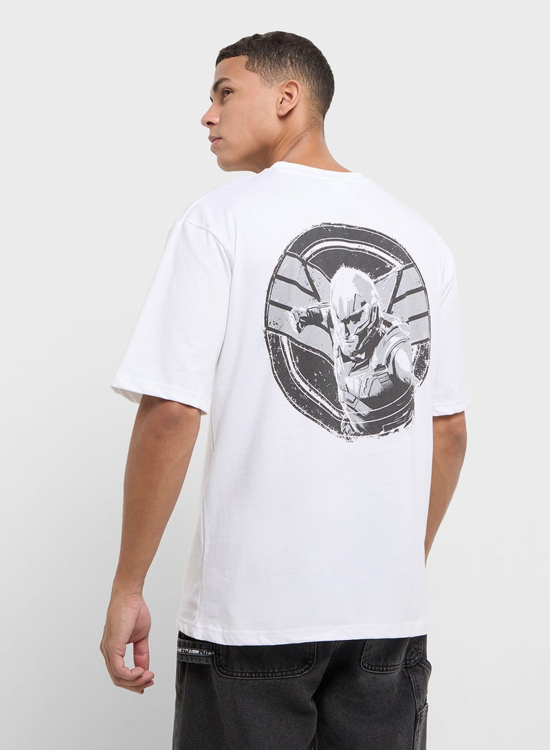 MARVEL Mens Over Size Crew Neck - Image 2