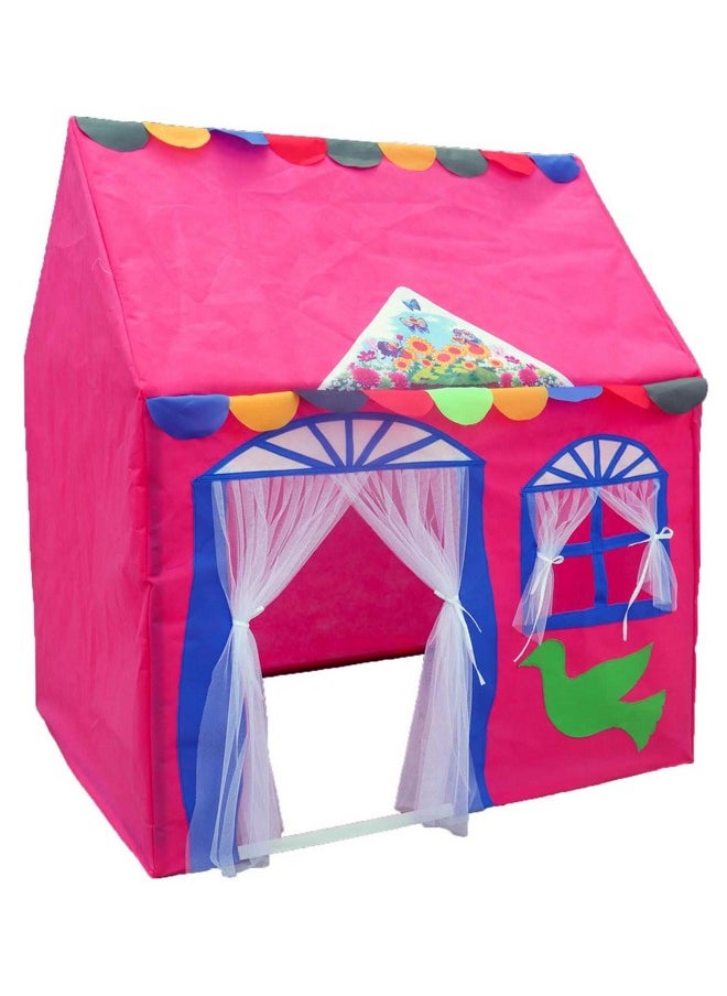 HomeCute Homecute Hut Type Kids Toys Small Size Play Tent House for Boys and Girls (Pink)  - Image 4