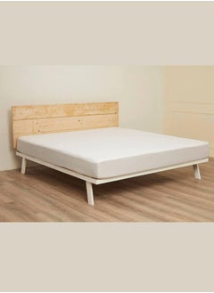 Wakefit Wakefit 100% Waterproof Premium Cotton Mattress Protector (200 x 160 cms - Queen Size, White) | Breathable and Hypoallergenic Ultra Soft Fitted Bed Protector  - Image 4