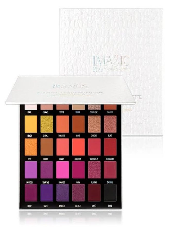 GOLD MAX GALAXY SHINE 30 COLORS EYESHADOW PALETTE matte, satin, shimmery multicolor - Image 1