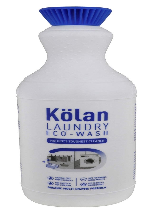 Kolan Organic Biodegradable Laundry Clothing Detergent 700 ML - Ideal for Both Top and Front Load and also Hand Wash (Cleans and Freshens all Types of Fabrics) - Image 1