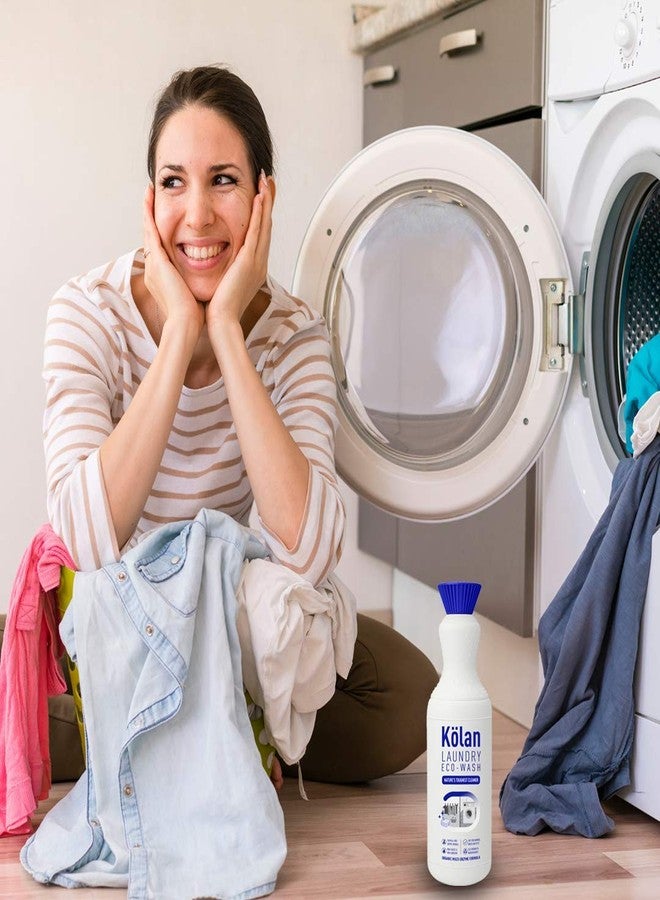 Kolan Organic Biodegradable Laundry Clothing Detergent 700 ML - Ideal for Both Top and Front Load and also Hand Wash (Cleans and Freshens all Types of Fabrics) - Image 5
