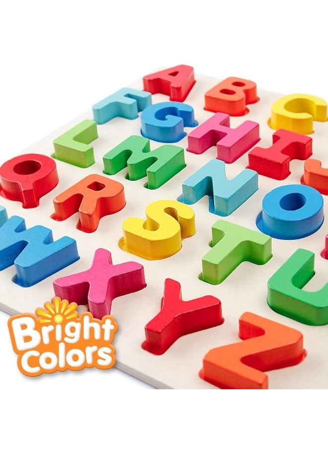 Coogam Wooden Alphabet Puzzle â€“ ABC Letters Sorting Board Blocks Montessori Matching Game Jigsaw Educational Early Learning Toy Gift for Preschool Year Old Kids - pzsku/ZECFF7DC1D3C3651721DFZ/45/_/1729172570/28acc273-528a-4f94-955a-75393b14e37d