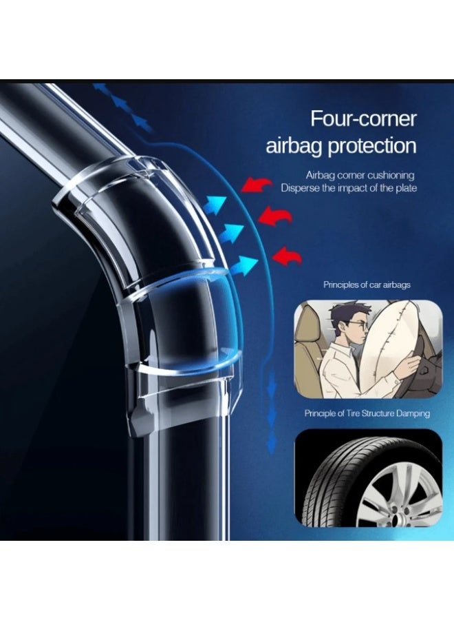 Transparent Protective Phone Cover for VIVO V60 Case Clear, Anti-Yellowing Slim Fit Protection Wireless Charging Lightweight Shockproof Anti-Slip - Image 5