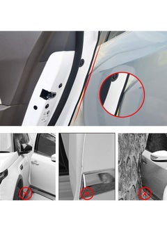 Excefore Car Door Edge Protector Guards, Automaze U Shape Edge Trim Rubber Strip Seal Protector, Protection Door Edge Anti-Collision Rubber Clips Fit for Most Car, Black, 16Ft(5M)  - Image 3