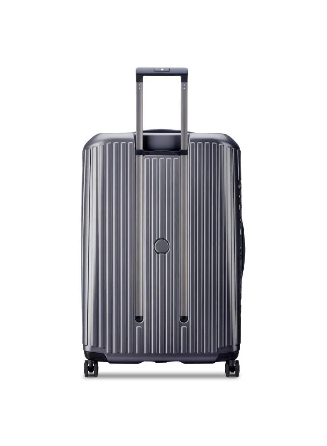 DELSEY Paris Securtime Zip 77 cm Top Opening 4-Wheel Expandable Suitcase - Anthracite