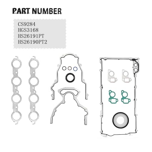 MANATEE MLS Full Cylinder 5.3 Head Gaskets Set with ES72220 Head Bolts for Chevy Silverado 1500 Tahoe Suburban Avalanche Trailblazer GMC Sierra Yukon Envoy Buick Rainier Saab 9-7X, 2005-2014 - Image 2