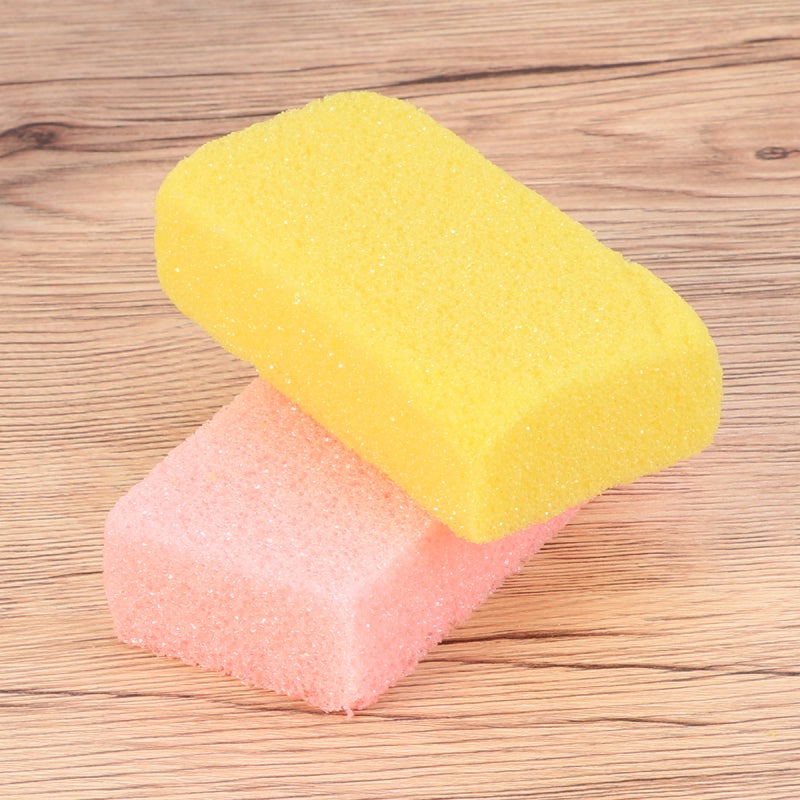 2pcs Foot Care Exfoliator Pedicure Tool Foot Pumice Stone Sponge Block Callus Remover Scrubber Dead Hard Skin Remover Cleaner (Ra - Image 5