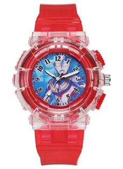 DIDA LED illuminated cartoon Ultraman children's watches (4 pieces), including Cerro, Tiga, Jed, Zeta  - Image 3
