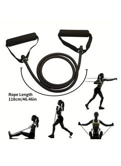 SportQ Tube Resistance Bands for Physical Training, Muscle Stretching, Fitness and Body Sculpting for Men and Women, Elastic Band, Tubular Resistance Band for Body Sculpting, Exercise Belt Resistance Band for Home and Gym  - Image 2