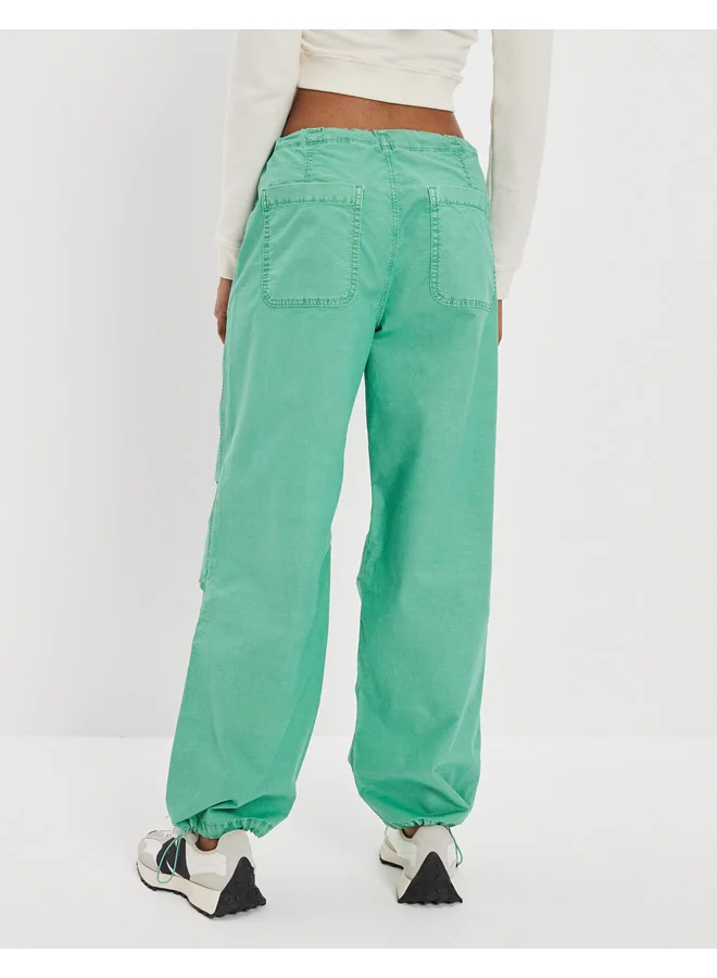 American Eagle AE Snappy Stretch Low-Rise Parachute Pant