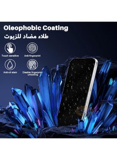 Glass 2 Pack Privacy Screen Protector for iPhone 16, [30° Anti-Spy][9H Hardness][Anti Scratch][Bubble Free] Tempered Screen Protector for iPhone 16 6.1 inch (Boxed, 2PCS)  - Image 4