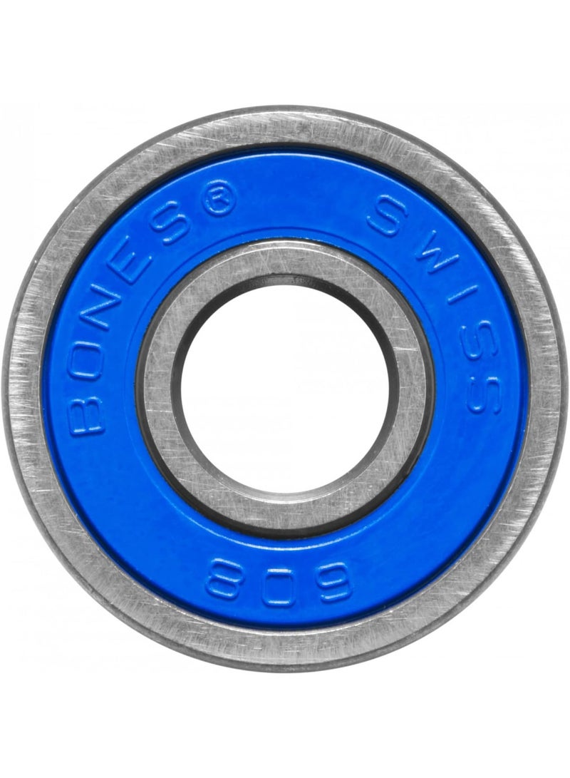 Bones Super Swiss 6 Skateboard Bearings 8 Pack - Image 2