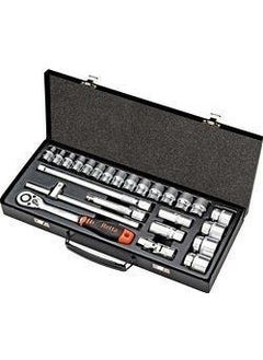 Retta Socket Set 1/2''-6 Corner 25 Pieces 