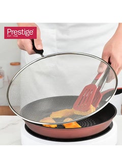 Prestige Prestige Splatter Guard 29cm - Premium Stainless Steel Oil Splatter Screen for Frying Pans - Kitchen Essential for Clean Cooking  - Image 5