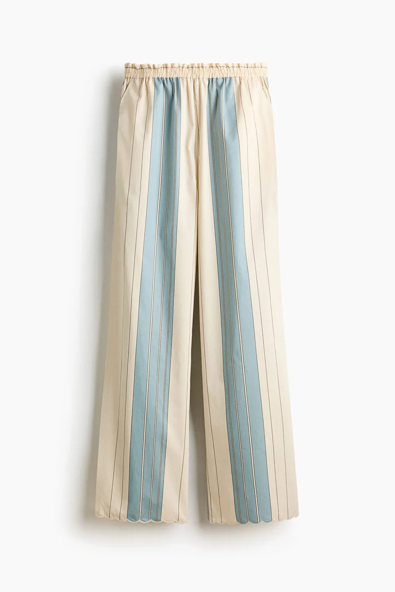 H&M Loose-fit poplin trousers