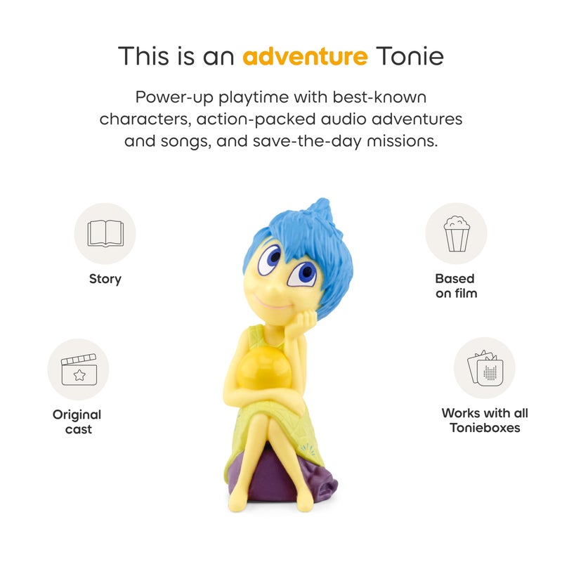Tonies تمثال لعبة الصوت تونيس جوي من ديزني وبيكسار من فيلم داخل خارج وداخل خارج 2 - Image 4