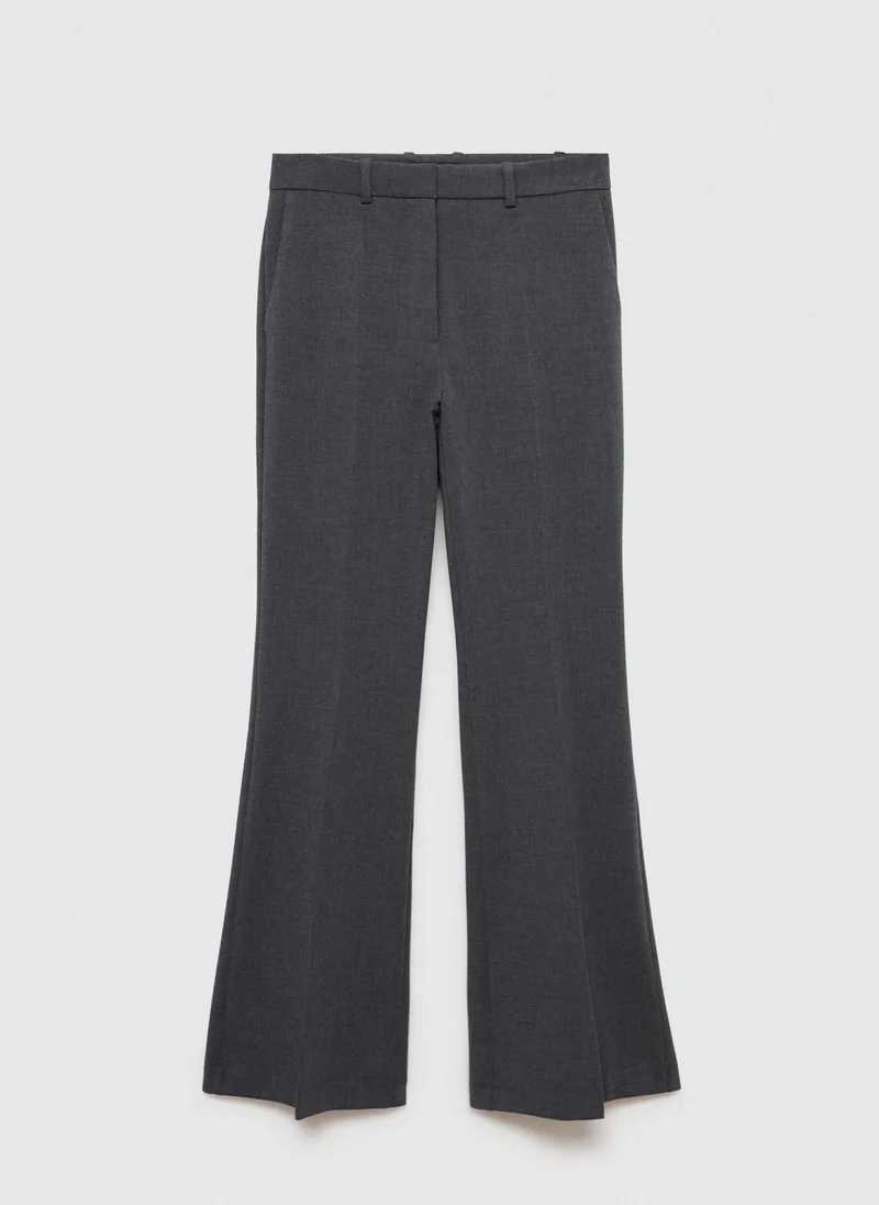 MANGO Pocket Flared Pants