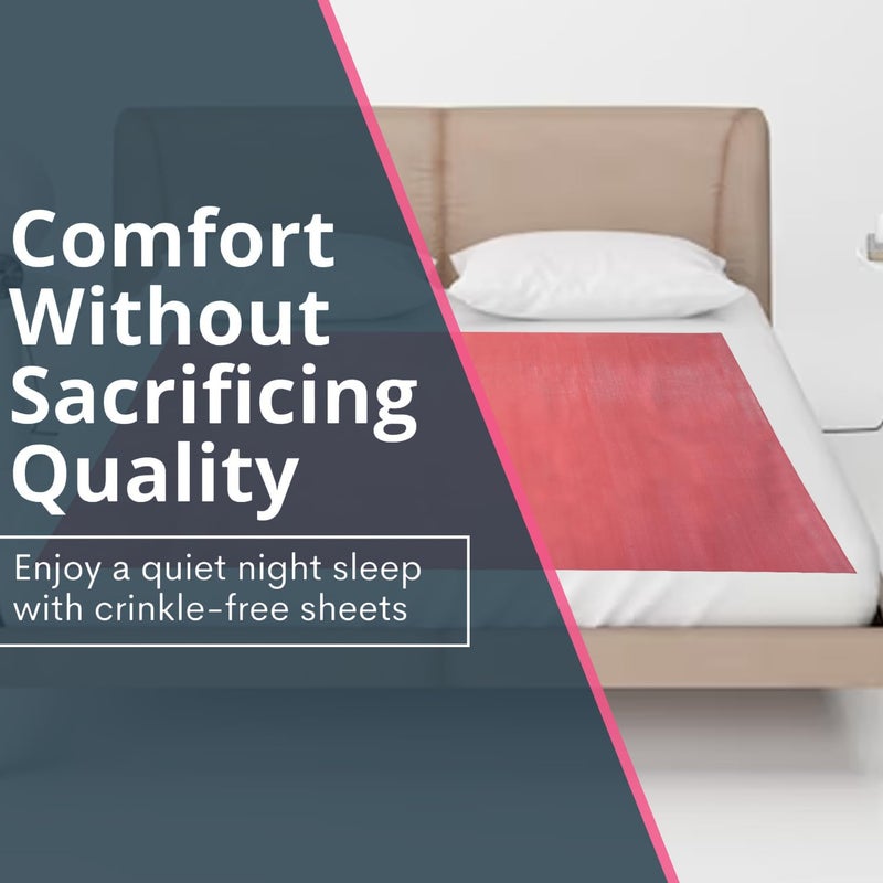 Aqbah Rubber Sheet for Bed Adult Toddler Mattress Protector Non Absorbent Reusable Crib 1 Meter39x39 inches100X100 cm - Image 3