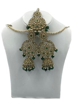 GOHONA Bollywood Style Indian Traditional Jhumka Earring for Women