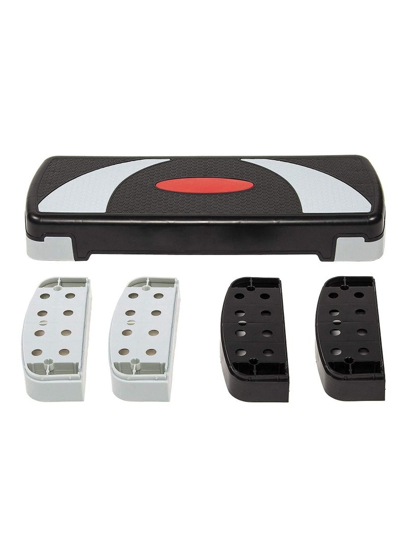 ULTIMAX - Aerobic Step, Adjustable Fitness Aerobic Step Non-Slip Cardio Yoga Pedal Stepper Home Gym Workout Exercise Equipment - Image 1