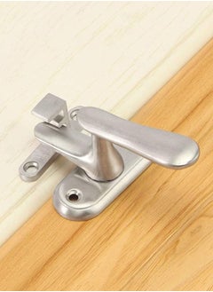 KASTWAVE Door Latch Security Lock Stainless Steel Safety Door and Window Latches Suitable for Barn Door Latch, Household, Bathroom, Garage (Silver)  - Image 2