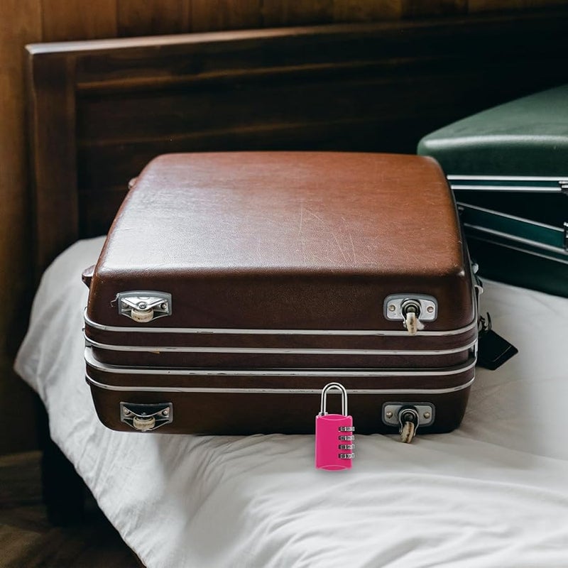 Zinc Alloy Combination Padlock Portable Password Lock For School Gym Sports Toolbox Security - Image 5