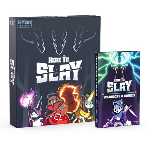 Unstable Games - Here to Slay Warriors & Druids Expansion Pack - Designed to be Added to Your Here to Slay Base Game - Great for Family Game Night - Image 2
