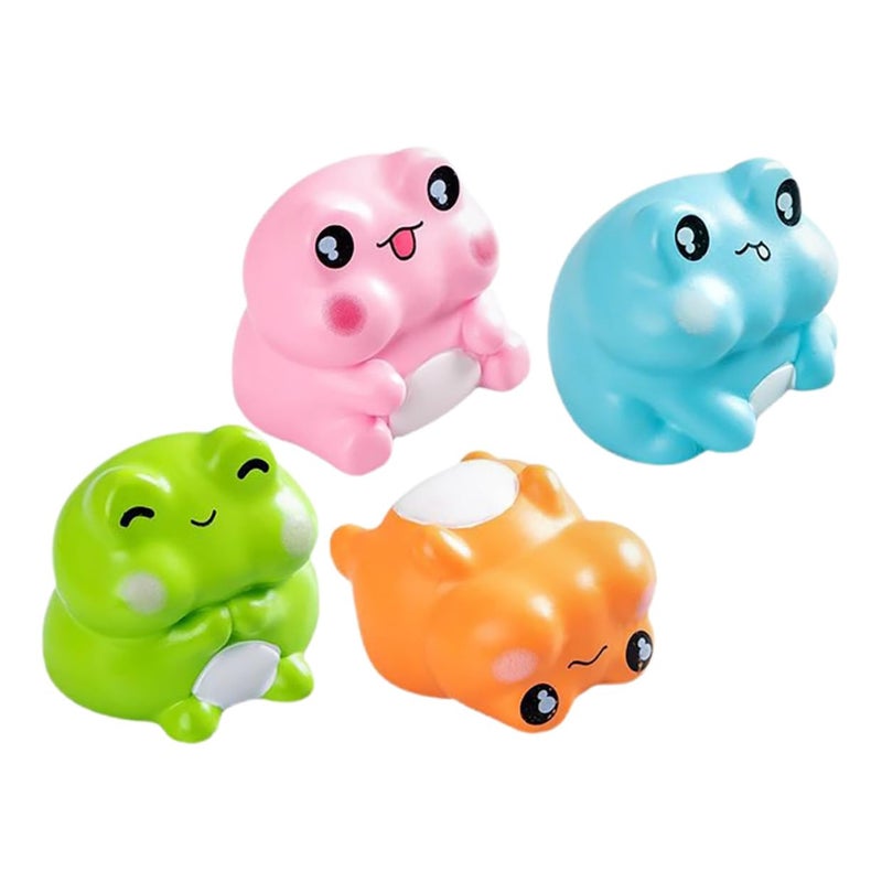 Mini Garden Frog Figurines Resin Miniature Animals For Bonsai Fairy Garden Landscape Decoration - Image 2