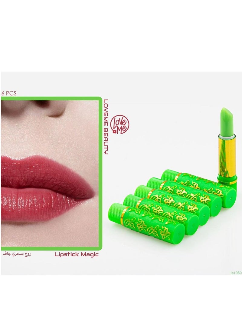 LOVEME BEAUTY Magic lipstick 6pieces 