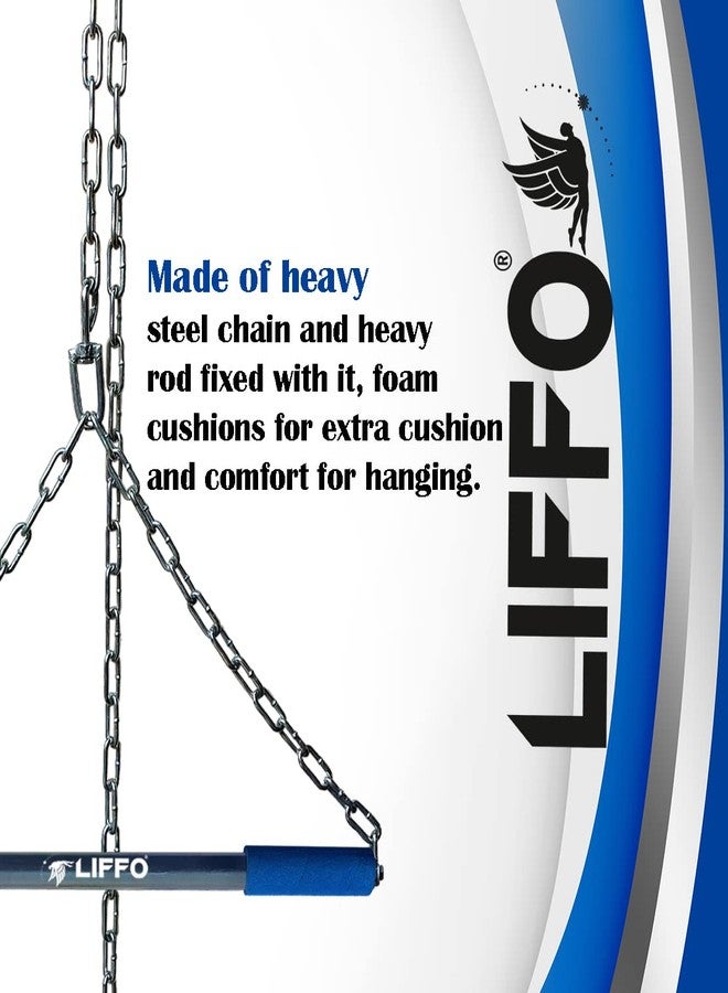 Liffo® Hanging Rod For Height increase Heavy Sangal Steel Chin-up, Pull up Bar for Home & Gym (6FT) - Image 4