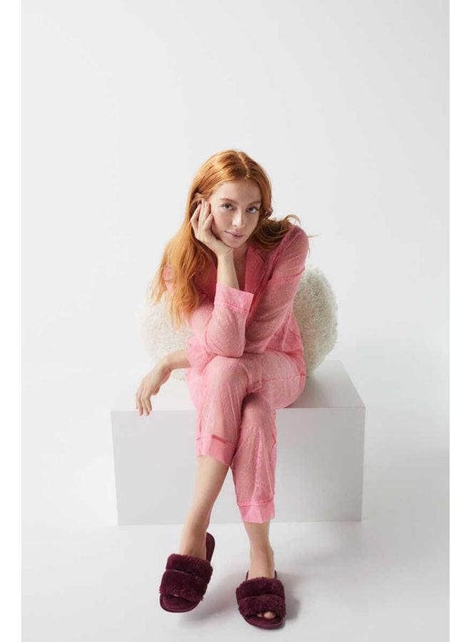 women'secret Long lace shirt pajamas - Image 2